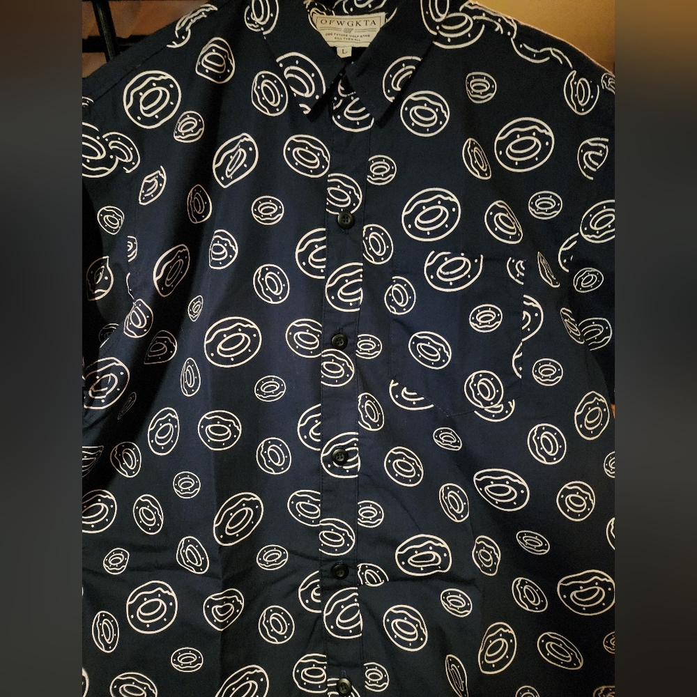 OFWGKTA Donuts Button Down